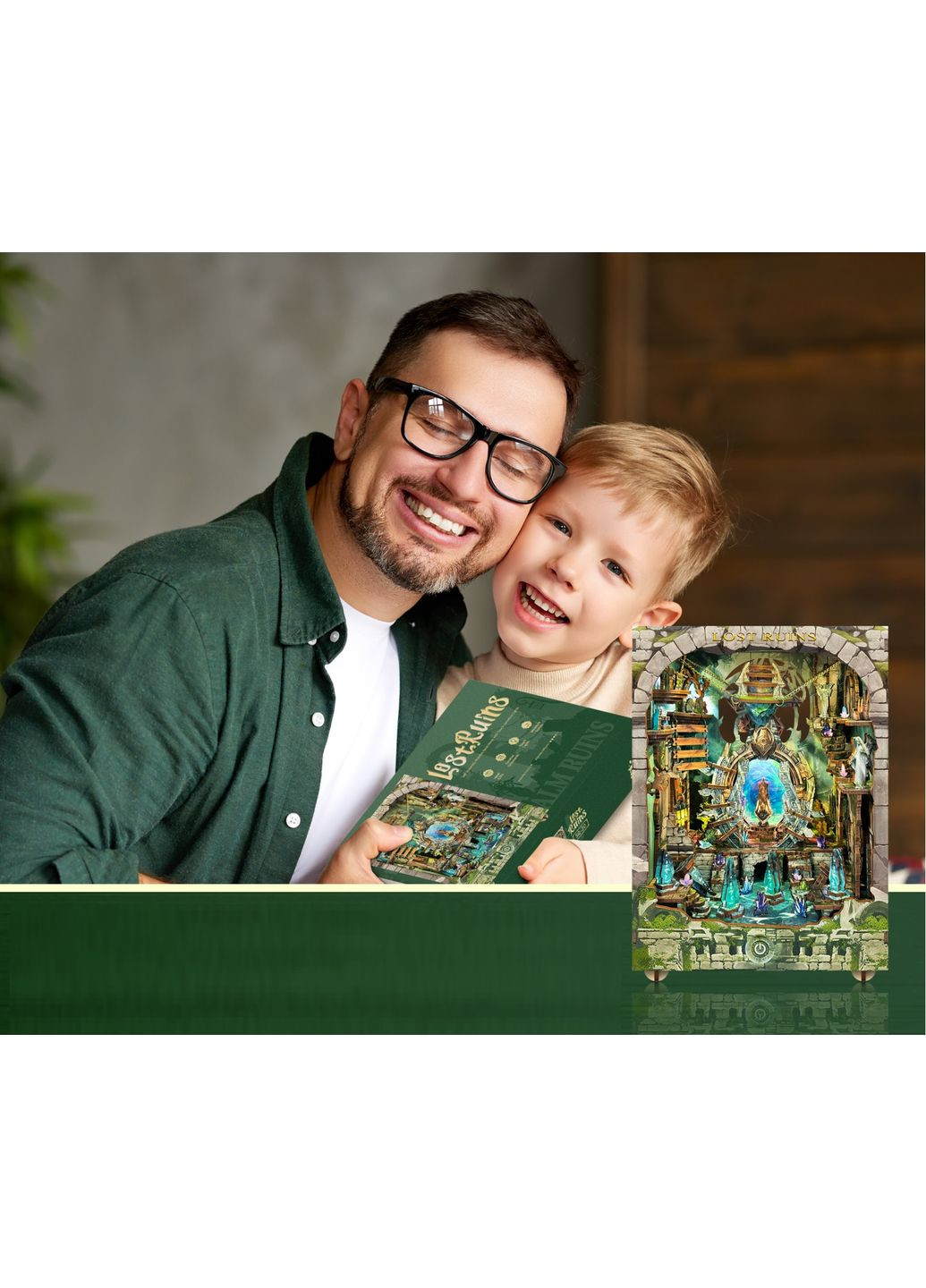 Потерянные руины Интерьерный конструктор Lost Ruins DIY Book Nook Kit SQ-30 No Brand (362452762)