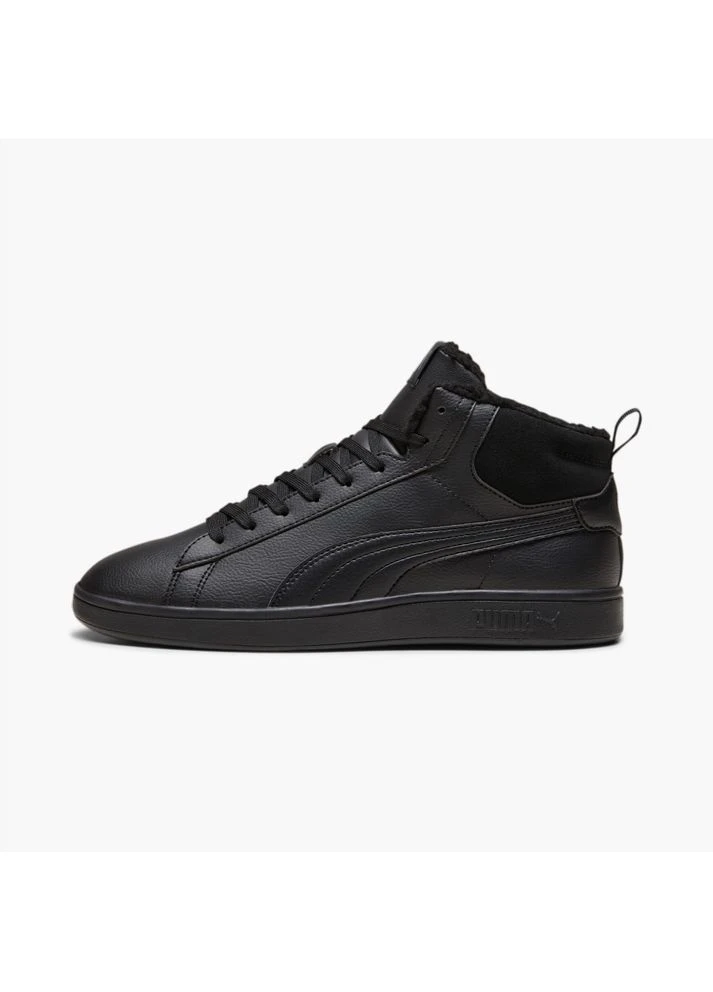 Черные кроссовки smash 3.0 mid wtr black 392335-01 Puma