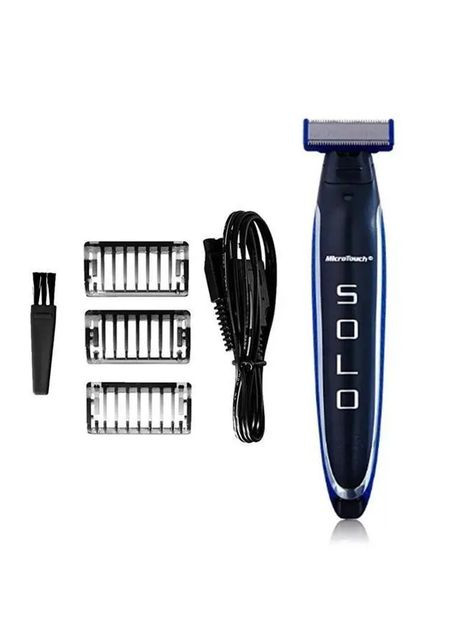 Чоловічий тример Micro Touch Solo, Машинка для стрижки бороди 3 в 1 Digital (363833580)