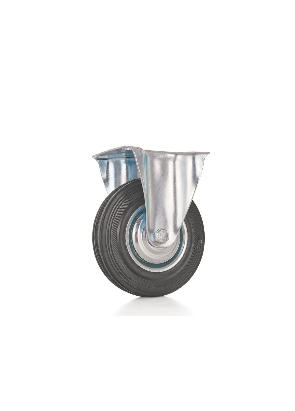 Колесо-блок " " на підшипнику металічне з гумою 125мм Geko (313400045)