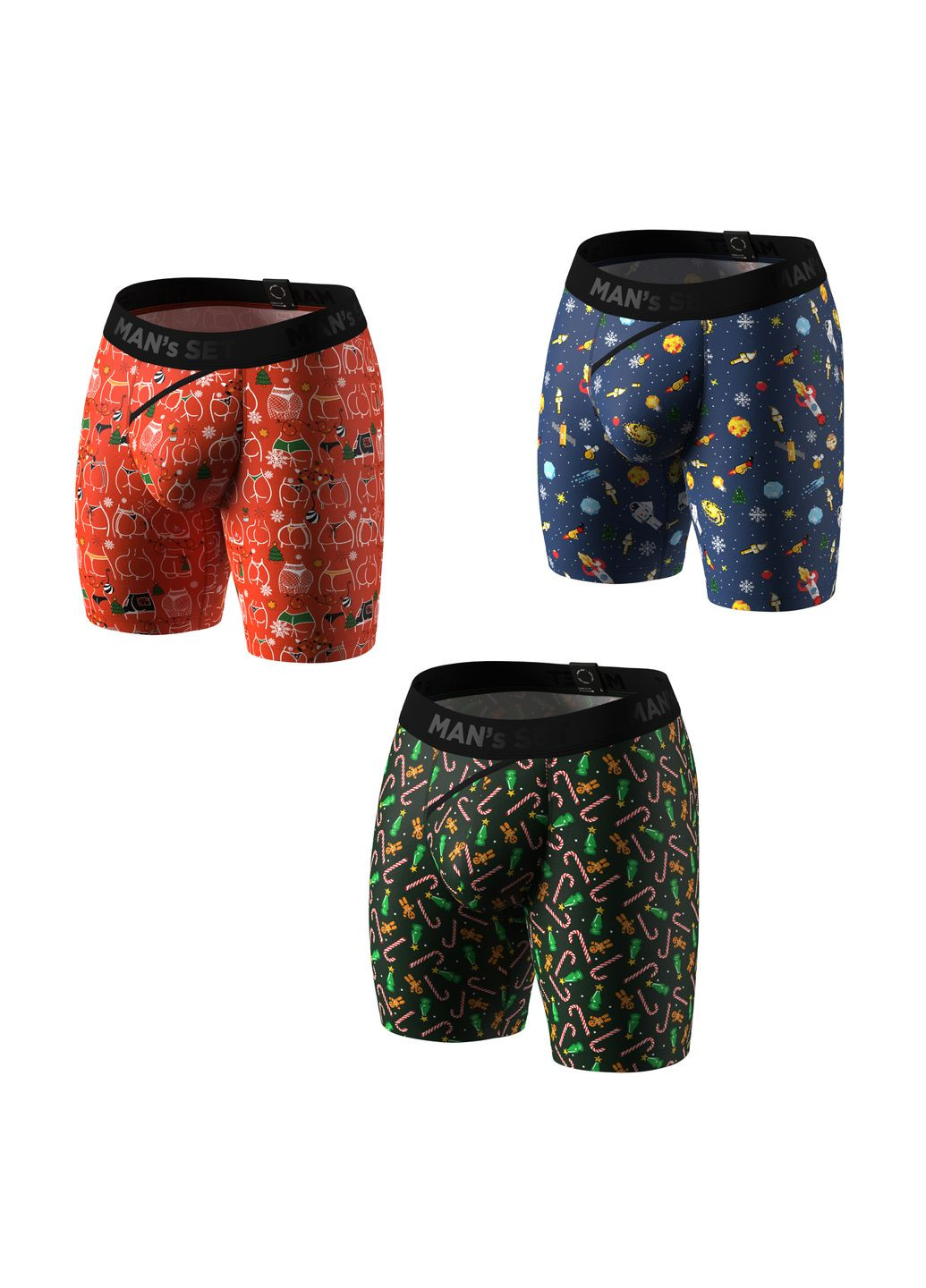 Набір чоловічої білизни "Long Burn, Baby, Burn Edition" 2026 S GP-2026 MAN's SET (370440462)