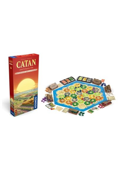 Настільна гра (R101UA) ROZUM Catan Доповнення для 5-6 гравців (368563537)