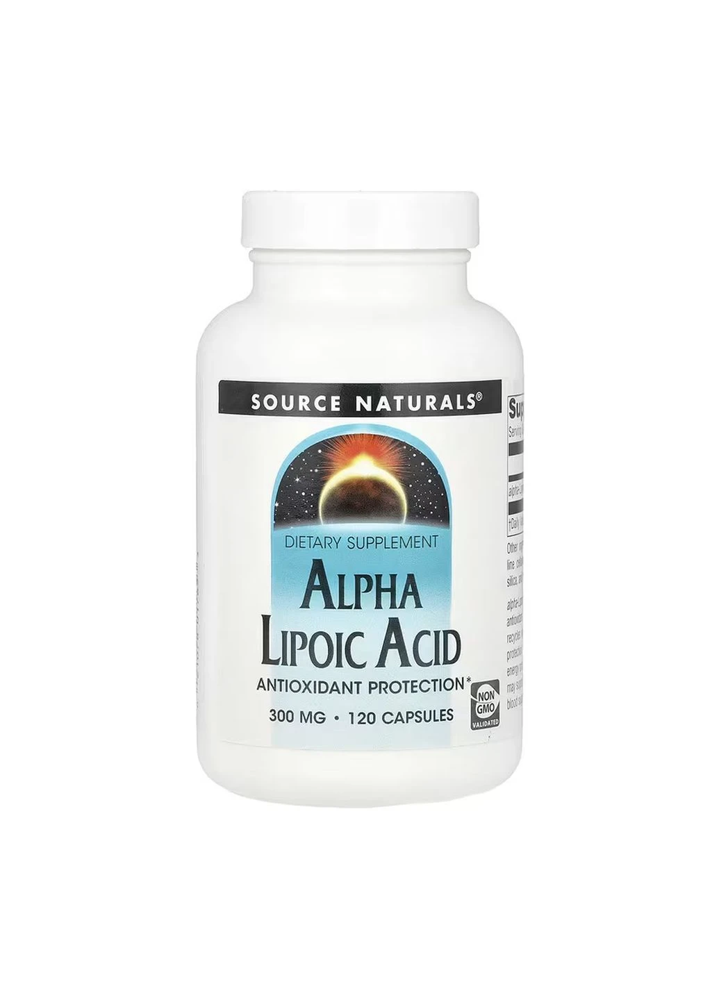 Оригинал! Alpha Lipoic Acid 300 mg - 120 капсaps Source Naturals (397590109)