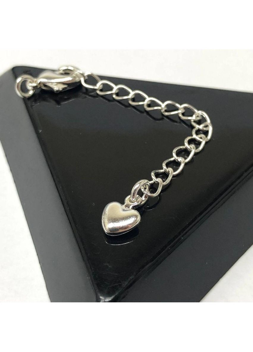 Замок с цепочкой гипоаллергенный сплав 5х10 мм – светлое серебро Plus-plus (354795778)