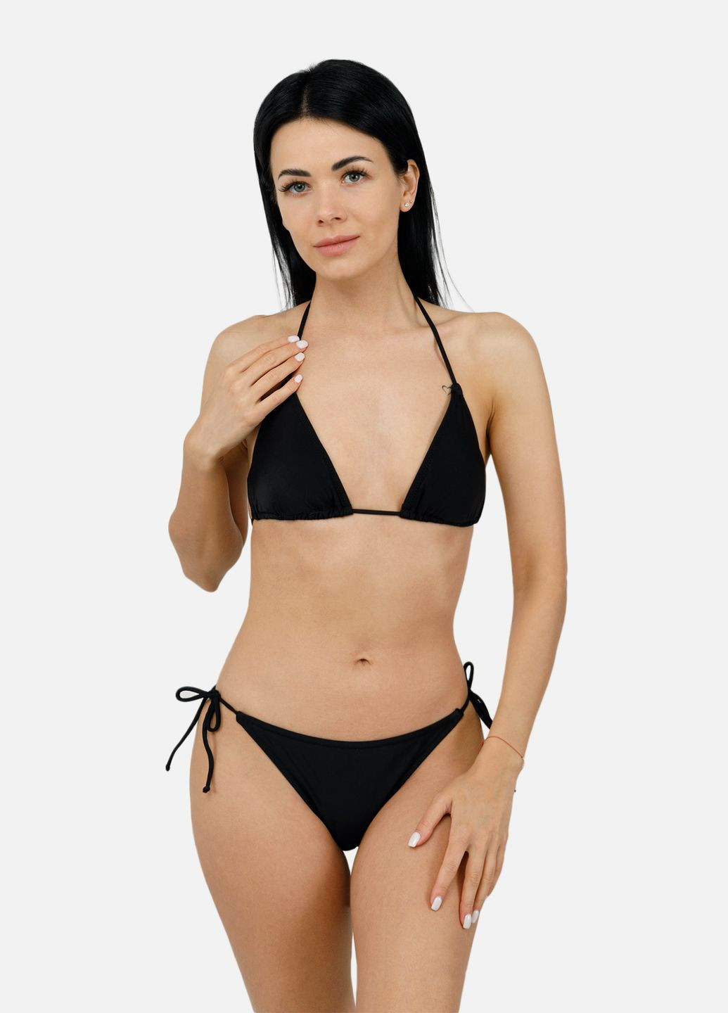 Черный летний женский лиф – классический цвет черный cb-00248867 RUKO