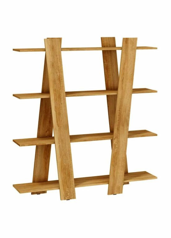 Стелаж кухонний з дерева Асгар 4 сієна (СТА-426505) No Brand (327866812)