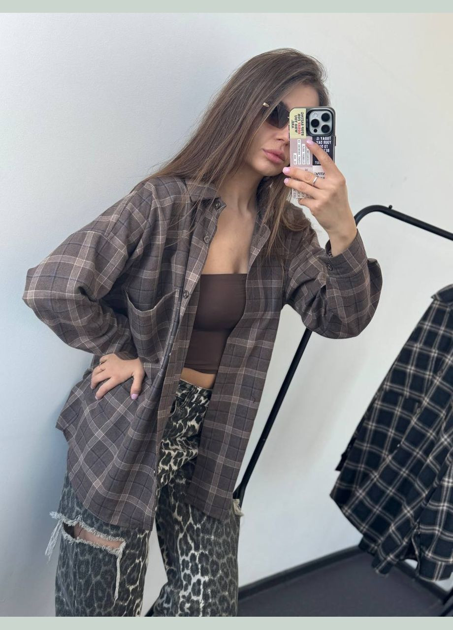 Сорочка картата No Brand (328923434)