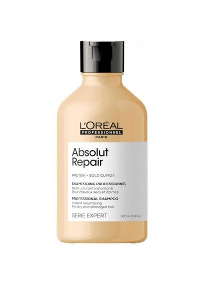 ABSOLUT REPAIR GOLD QUINOA + PROTEIN Instant Resurfacing Shampoo 300ml L'Oreal Professionnel (315933190)