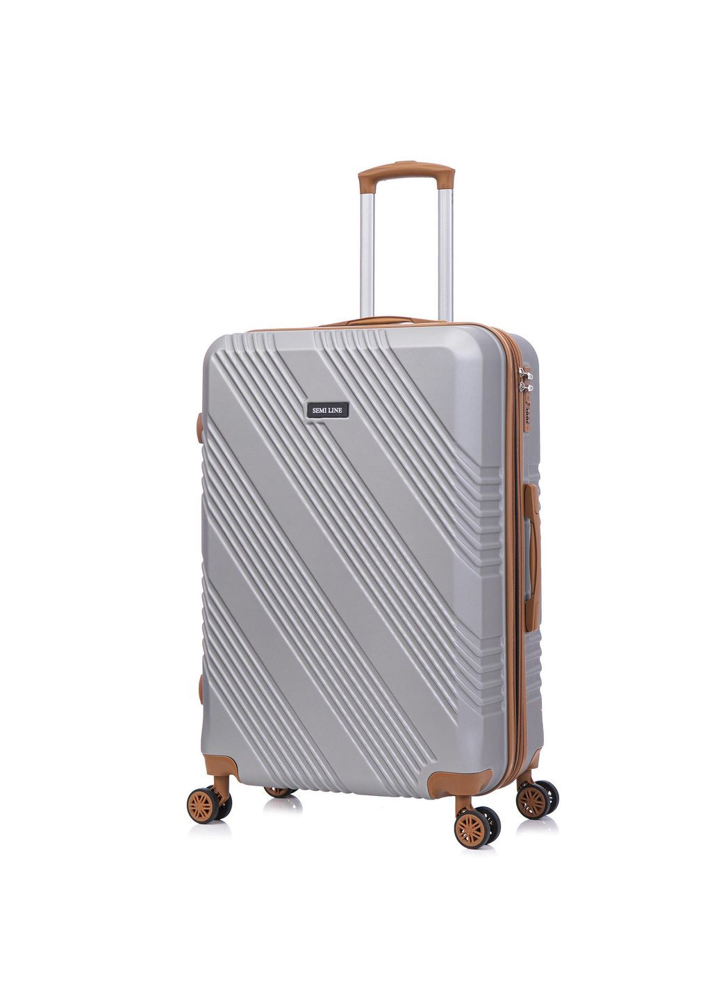 Чемодан большой 28" (L) ABS-Plastic Light Grey (T5849-3) Semi Line (352690807)