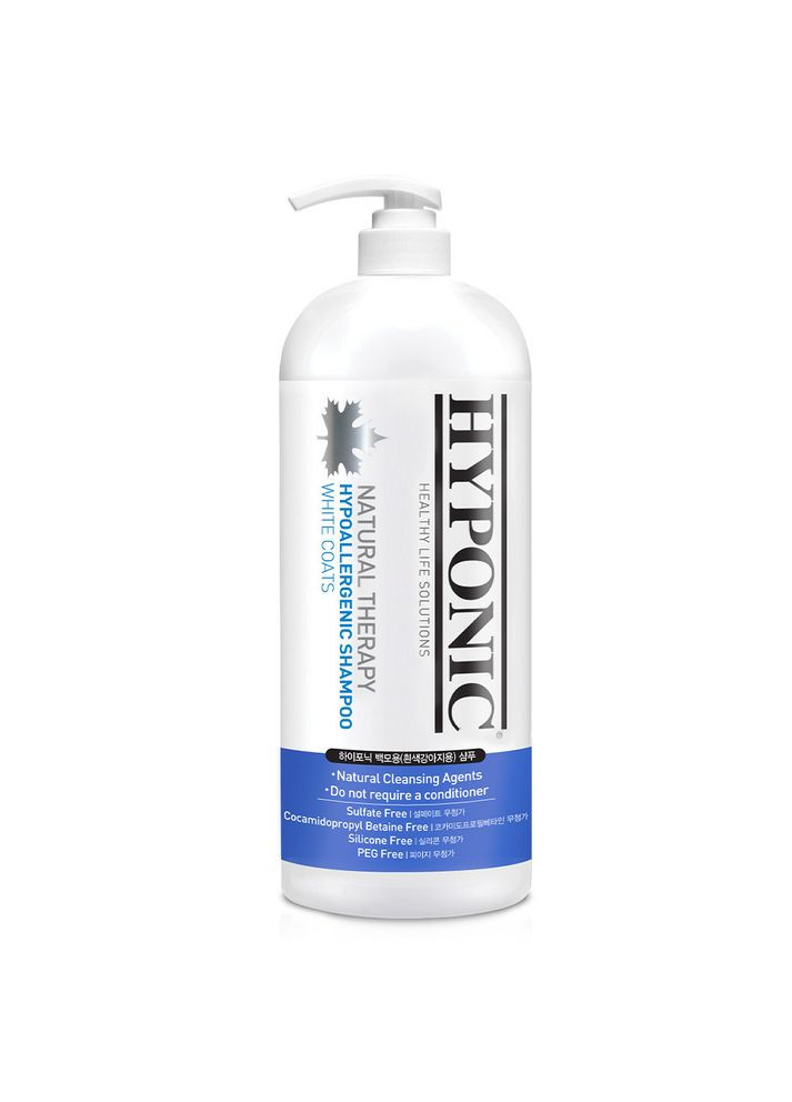 Гіпоалергенний шампунь для собак із білою шерстю Hyponic Hypoallergenic Shampoo for white coat dogs, 1.5 л (*) Chico'S (315634912)