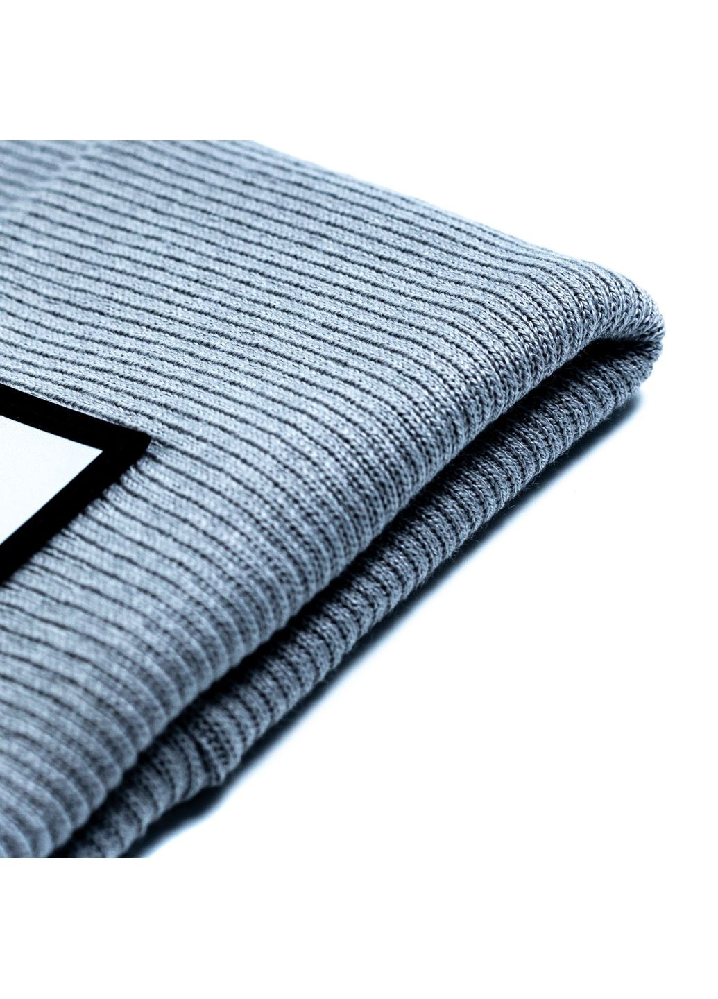 Шапка біні чоловіча бавовна сіра ЮСТІЯ 573-284 LuckyLOOK 573-284М (322792429)