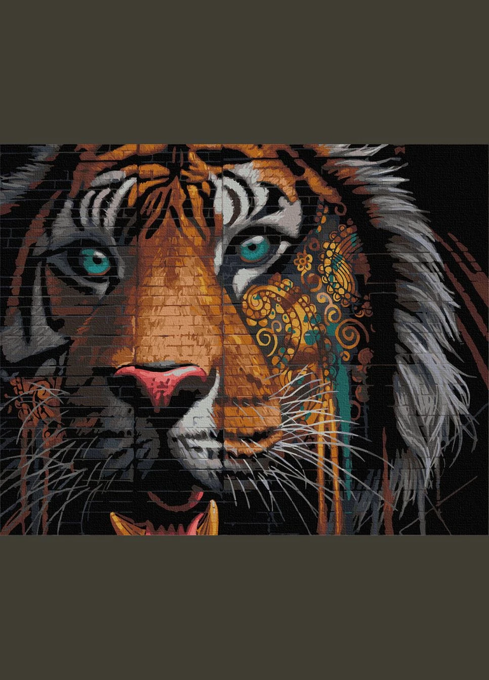 Картина за номерами. "Незламний погляд" 40 * 50 см 11623-AC Art Craft (333703387)