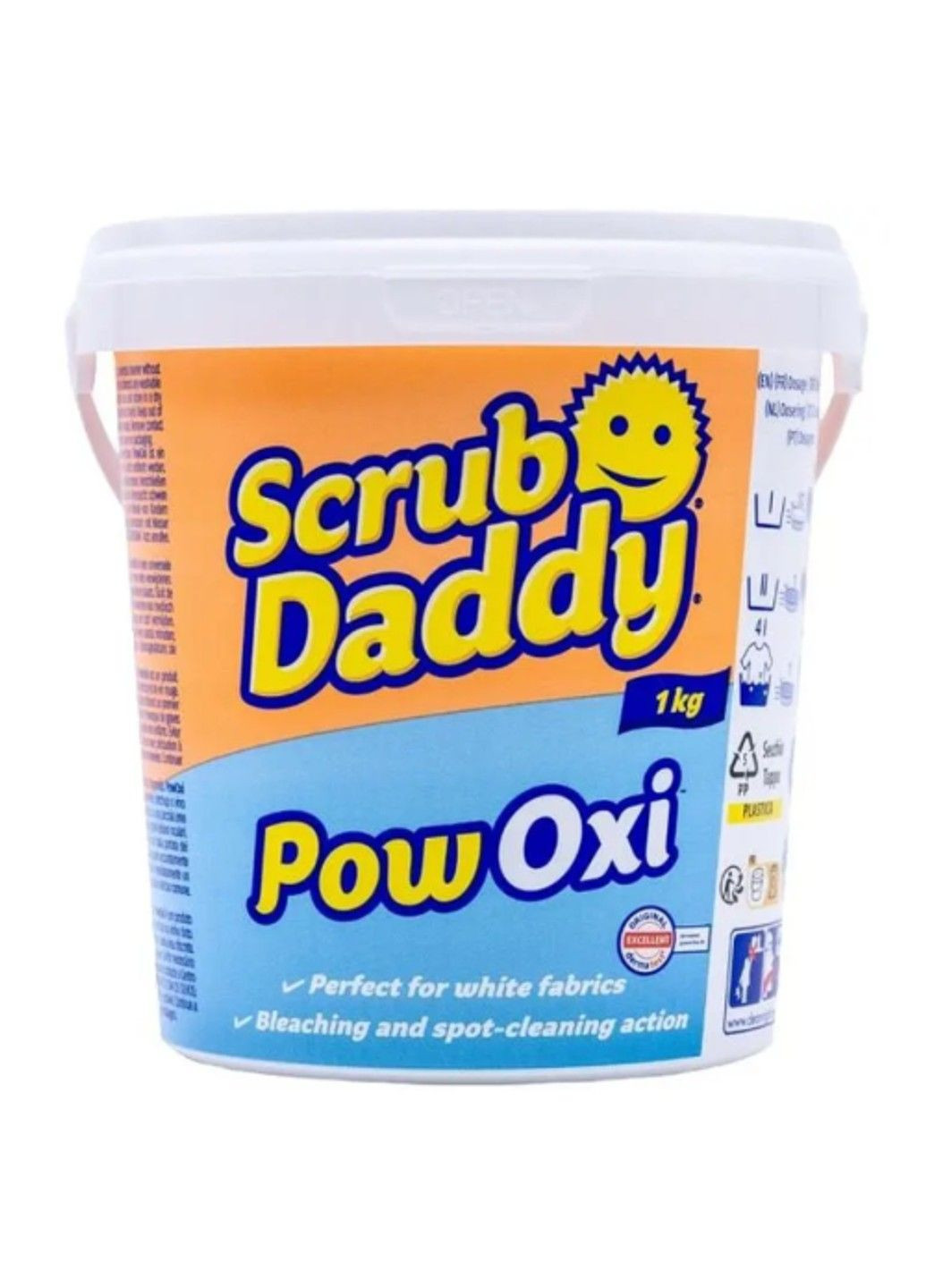 пятновыводитель-отбеливатель для белых тканей 1 кг Scrub Daddy (334314522)