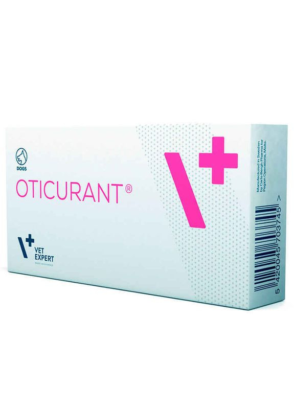 Порошок по уходу за ушами собак Oticurant 24 шт./уп. (5420045703745) VetExpert (327062504)