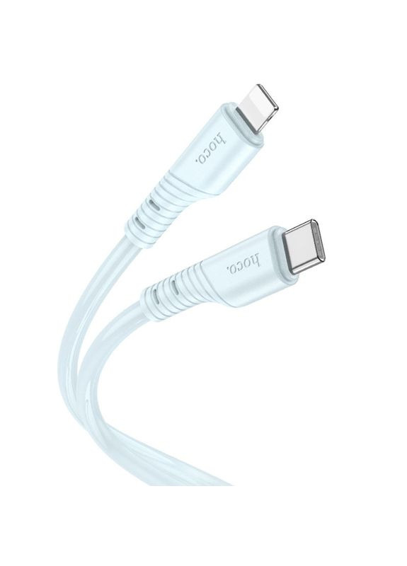 Дата кабель X97 Crystal color Type-C to Lightning 20W (1m) Hoco (295546325)