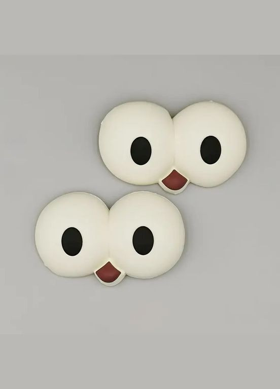 Джибітси очі милі смішні прикраси для взуття з великими очима аксесуари крокс прикраса 2 шт Shantou (331902346)