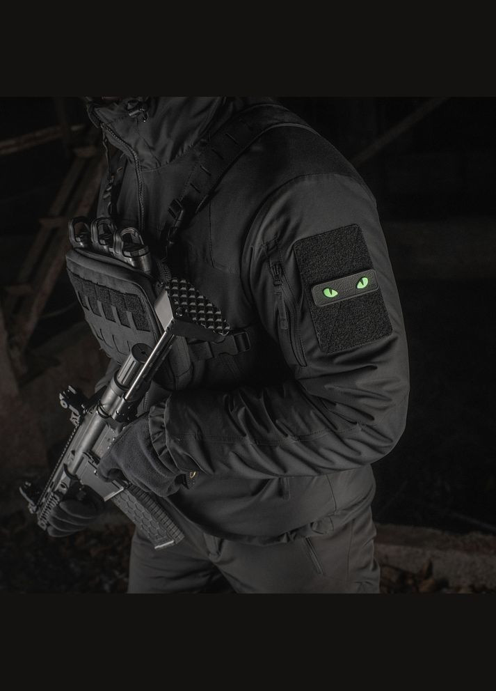 Нашивка Cat Eyes 3D PVC Black M-TAC (315047172)