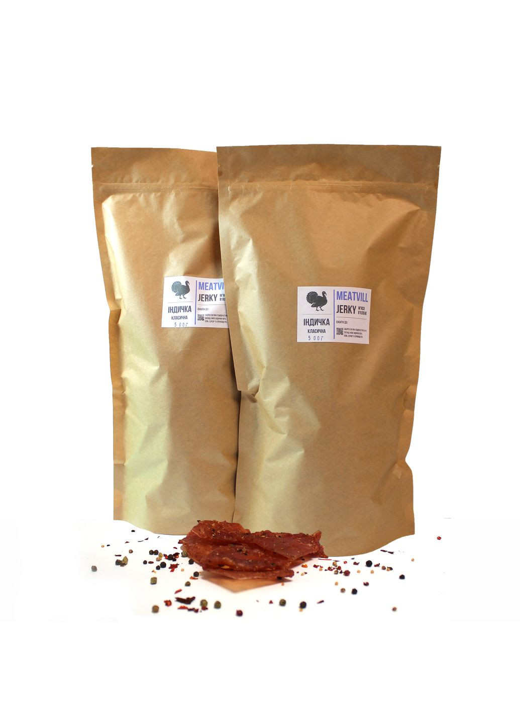 Джерки классические Индейка 1 кг (93) Meatvill (352167349)