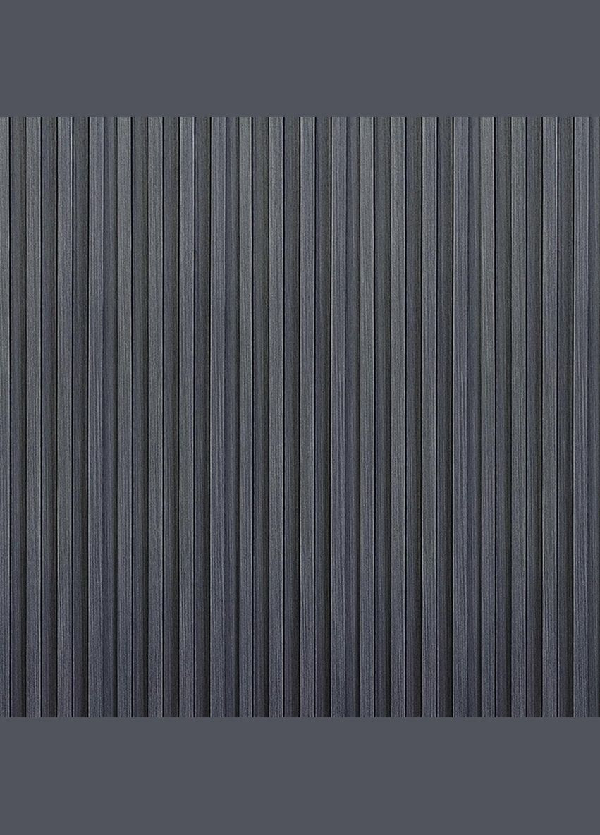 Рельс декоративный WPC стеновой графит 3000х160х23мм SW-00001529 Sticker Wall (330017181)