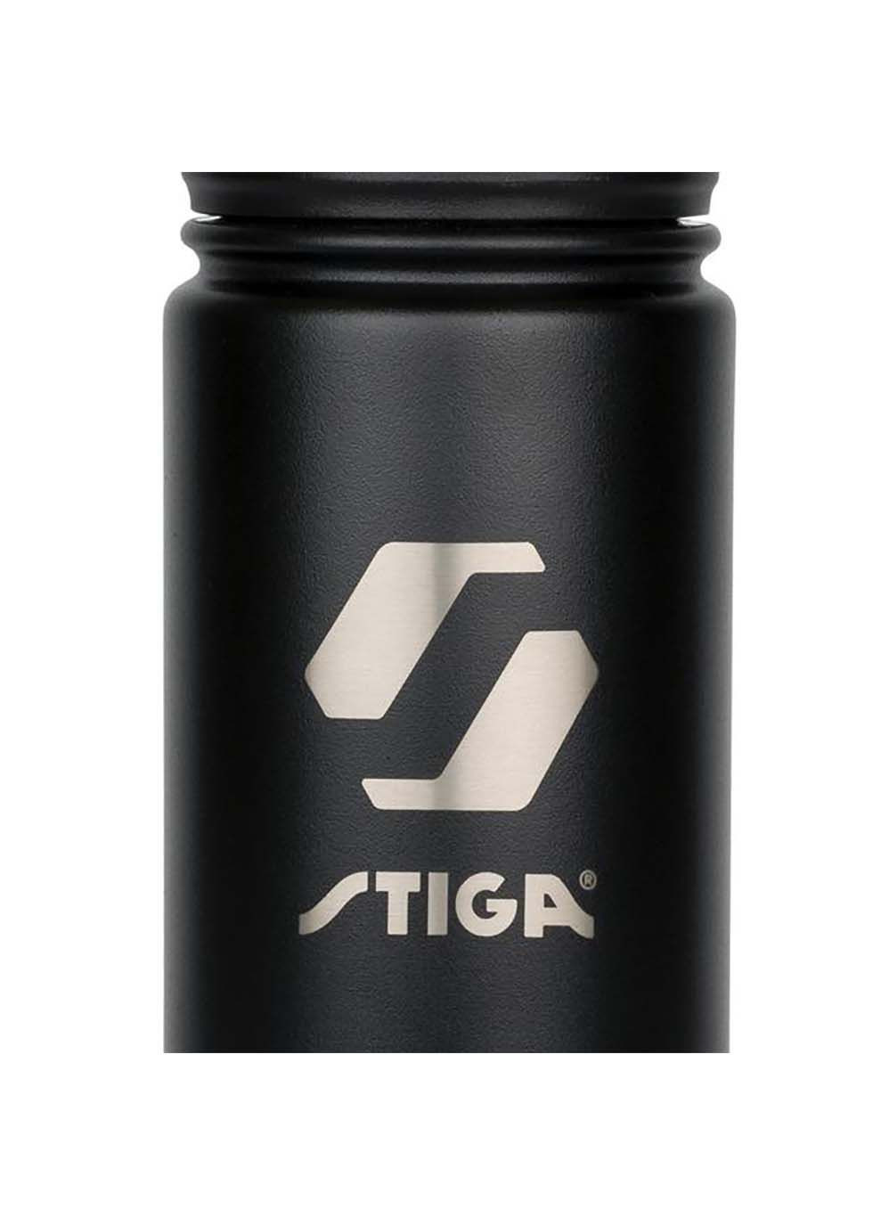 Пляшка для води Water Bottle Steel Black, 550ml Stiga (367596533)