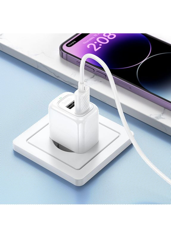 Сетевое зарядное устройство CS51A Surplus dual-port charger(EU) Hoco (400045414)