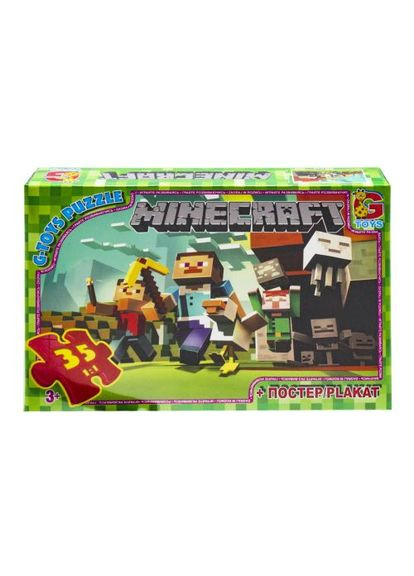 Пазли "майнкрафт", 35 ел Gtoys (361425141)