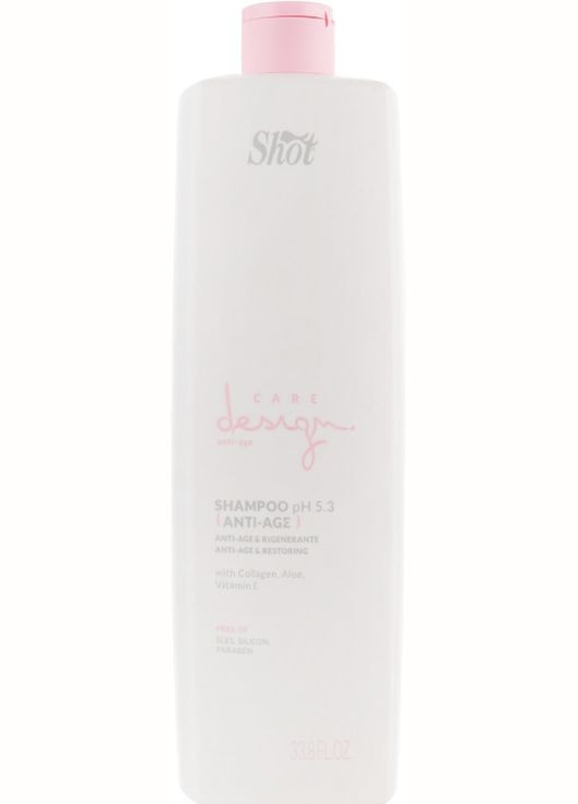 Шампунь возобновляемый с коллагеном Care Design Anti-Age Shampoo 250ml (685357-72669) Shot (368646038)