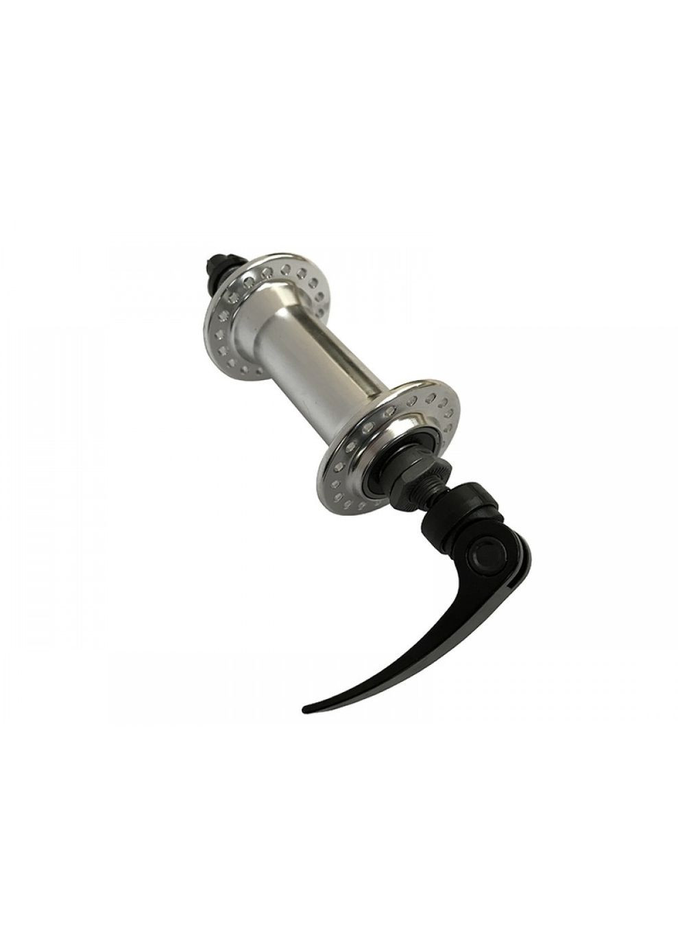 Втулка передня алюмінієва під ексцентрик на промопідшипнику, V-Brake Silver 36H, Saiguan (370876605)