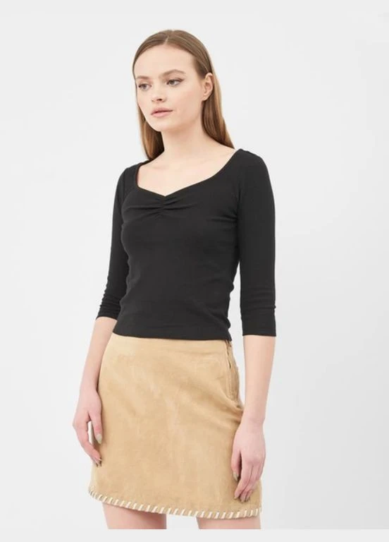 Лонгслив 4272874RP2 S Чорний H&M (322463261)