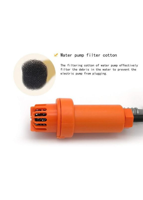 Душ портативний iCamp автомобільний душ 12 В від прикурювача з виносним вимикачем + мішок для зберігання (R051110) No Brand (330778896)