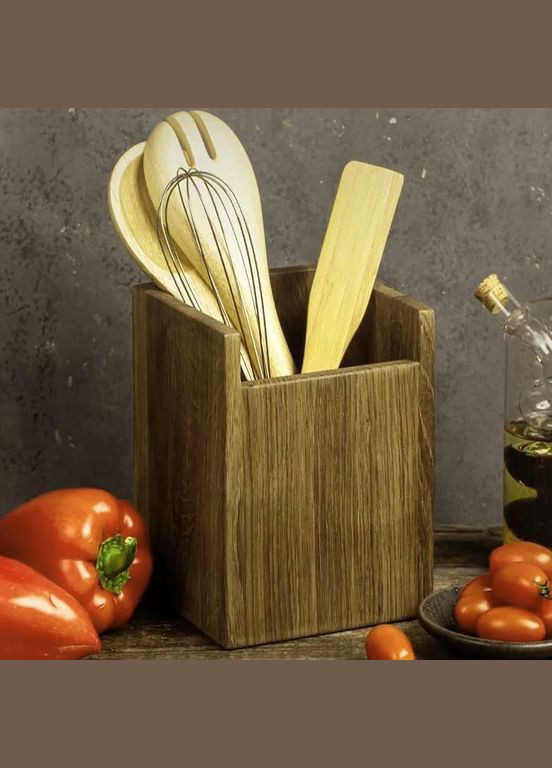 Підставка для столових приладів з дерева Каміябі мускат (ПСП-007907) No Brand (327422822)