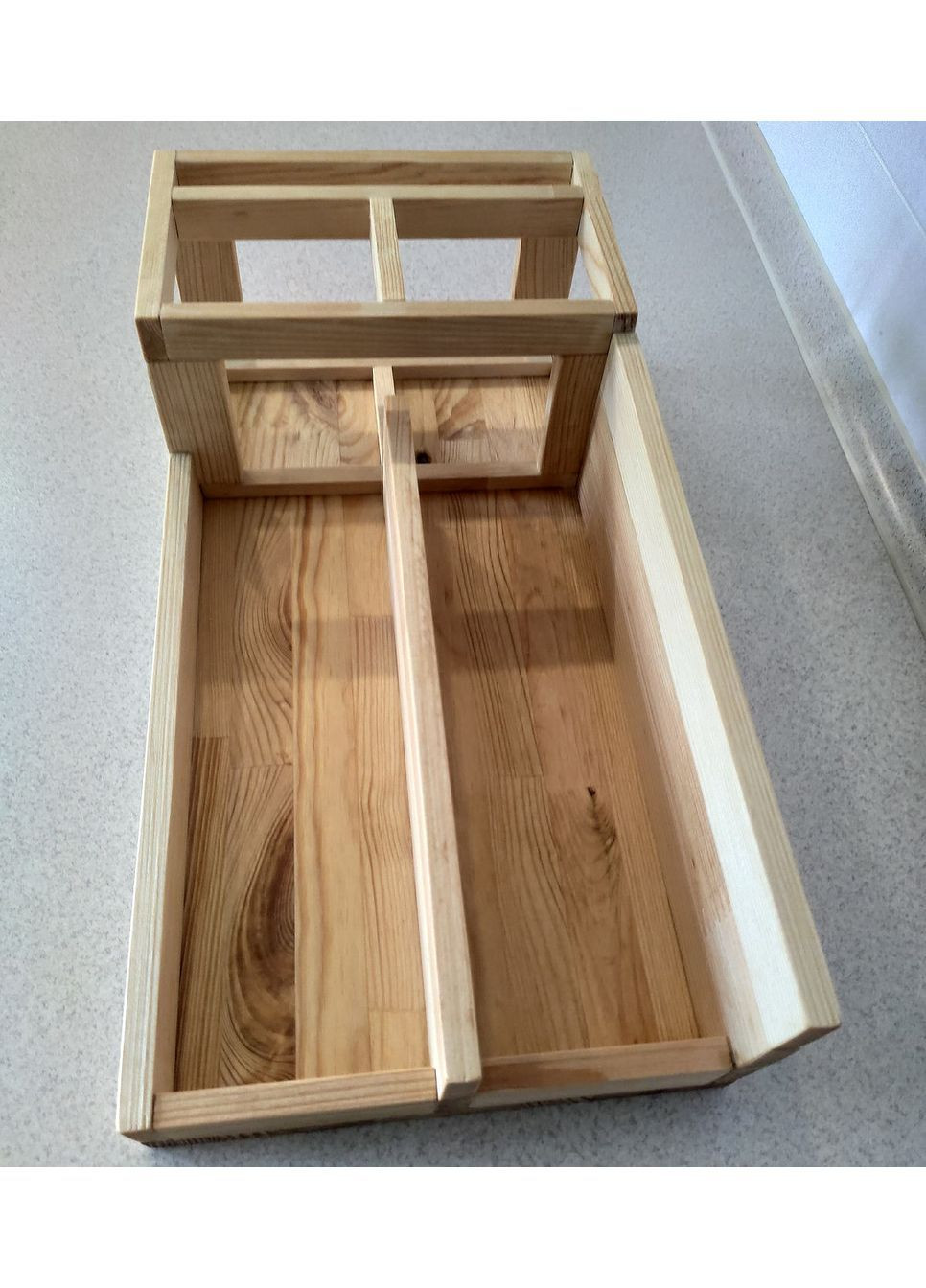 Органайзер для косметики деревянный. Подставка для косметики Handmade (372490835)