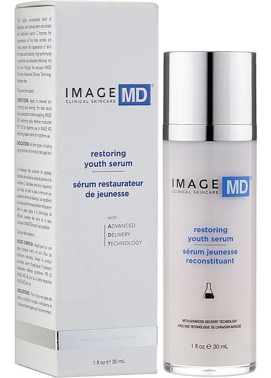 Восстановительная омолаживающая сыворотка MD Restoring Youth Serum 30ml (635725-18116) Image Skincare (368904907)