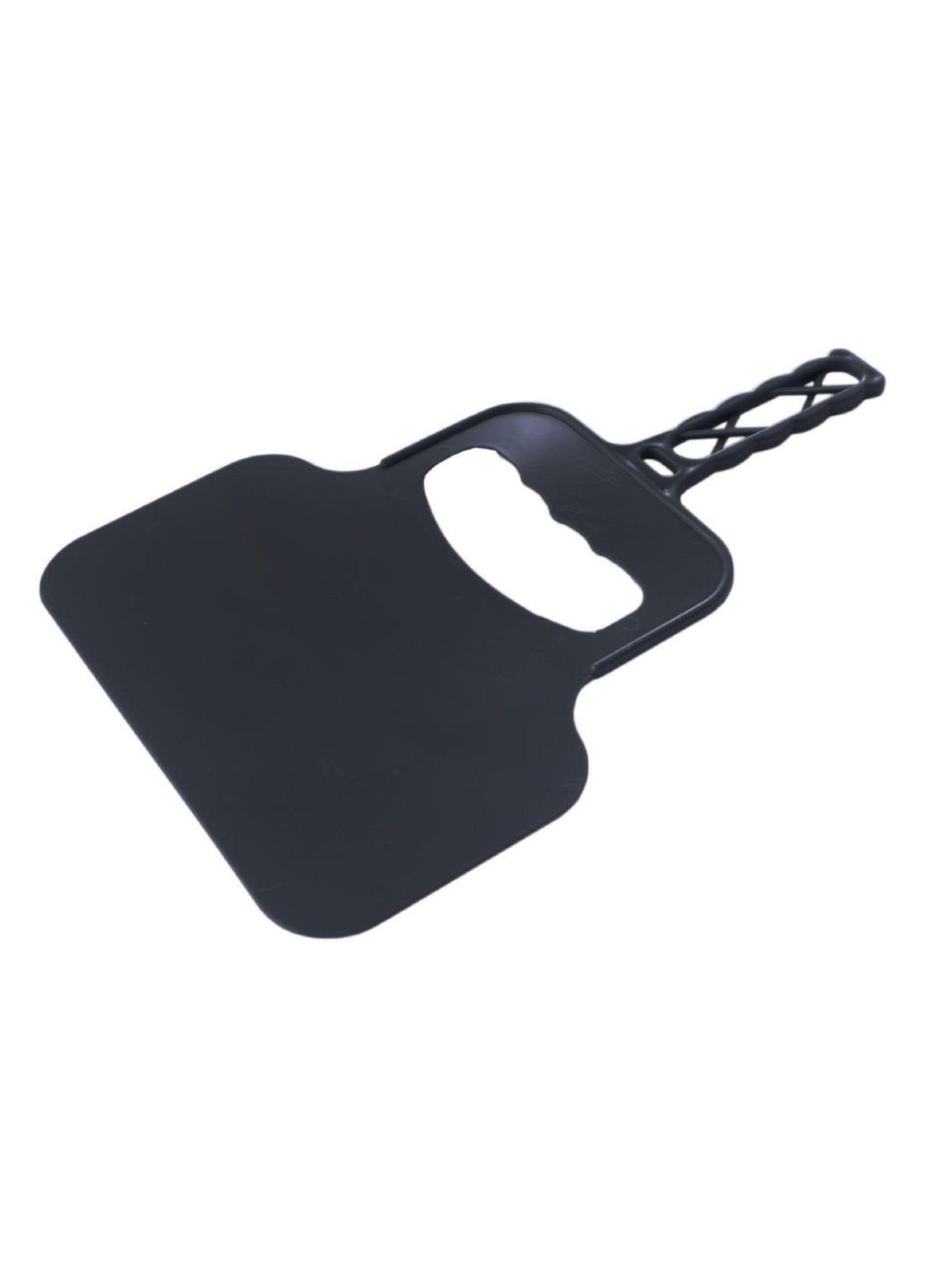 Віяло для роздування вогню пластиковий 205 х 310 мм для вугілля чорний Сила (332986531)