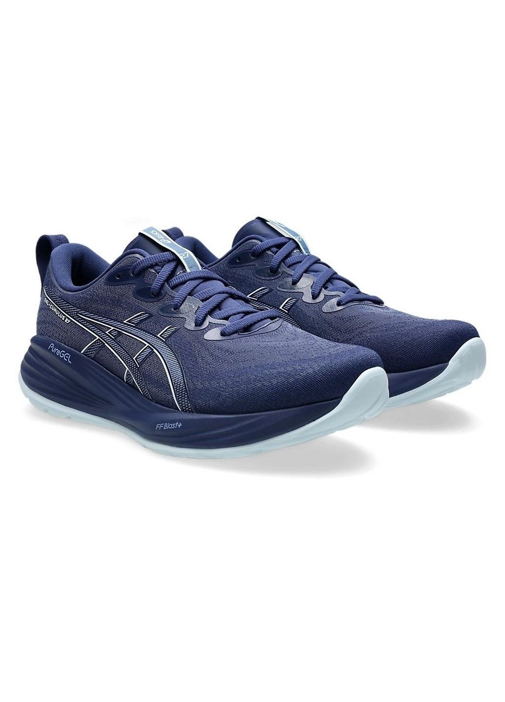 Синие летние мужские беговые кроссовки gel-cumulus 27 1011b960-401 Asics