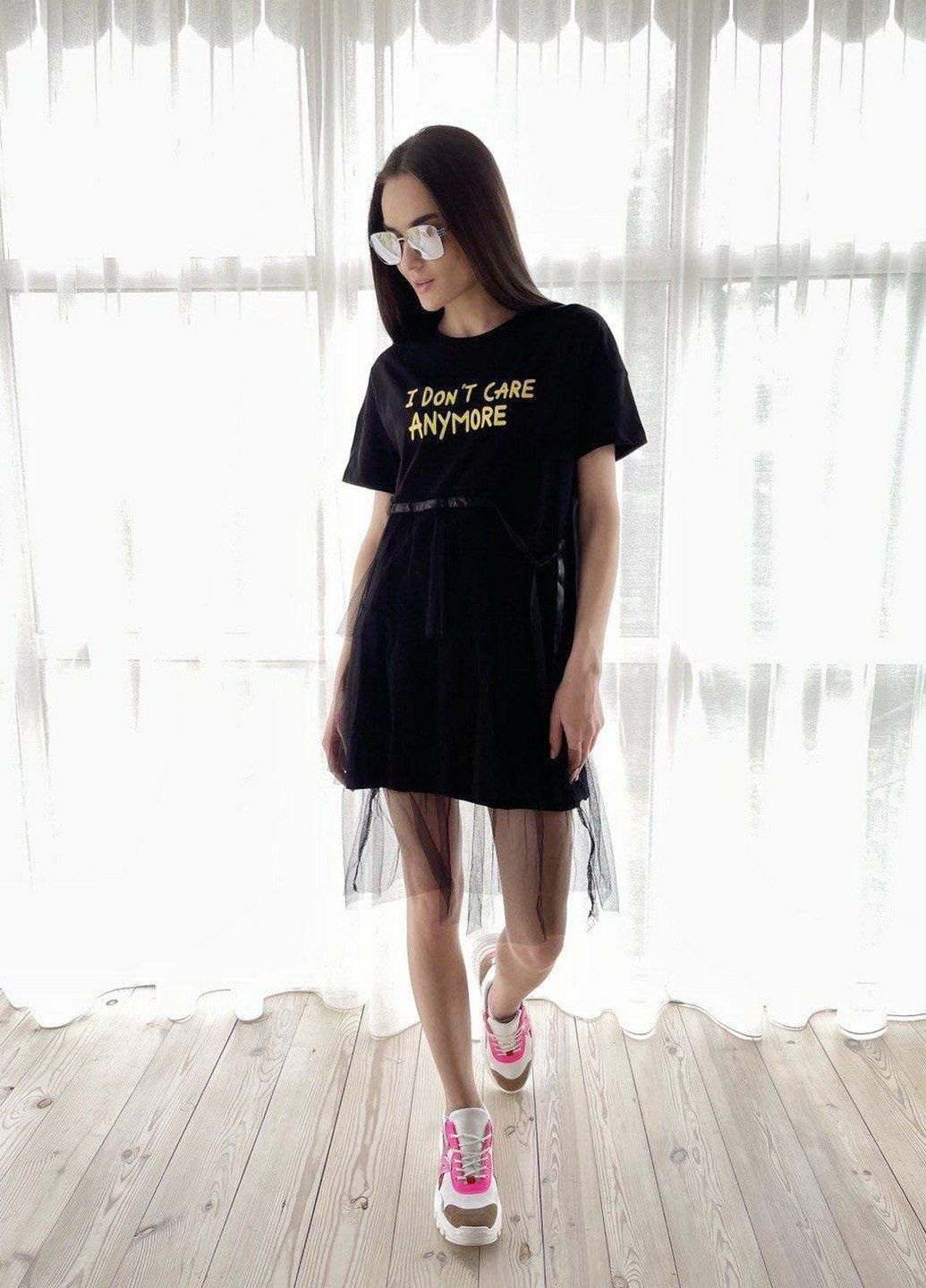 Чорна сукня Monte Cervino однотонна