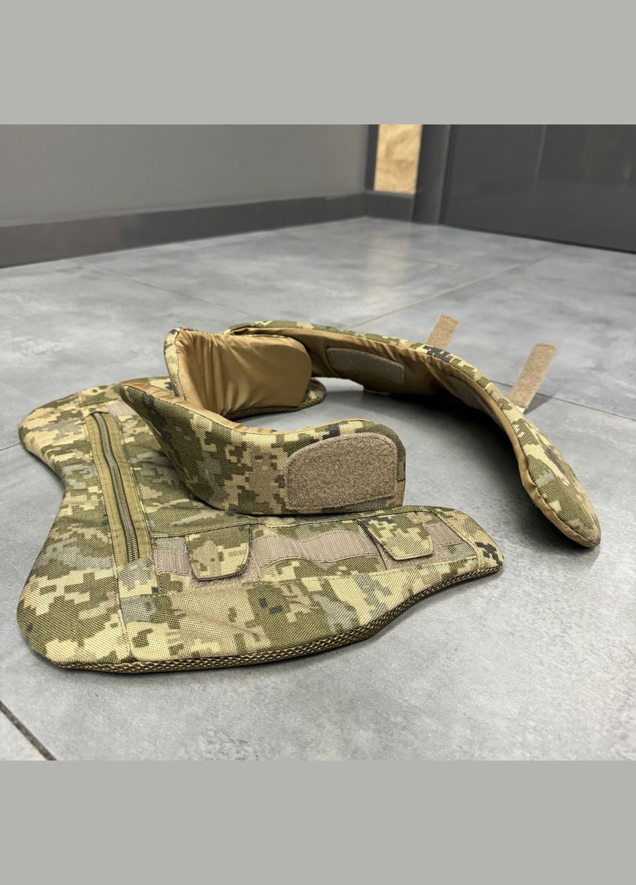 Балістичний захист шиї 1 класу, Піксель, захист шиї від уламків, балістичний пакет 1 класу Добронь (362601445)