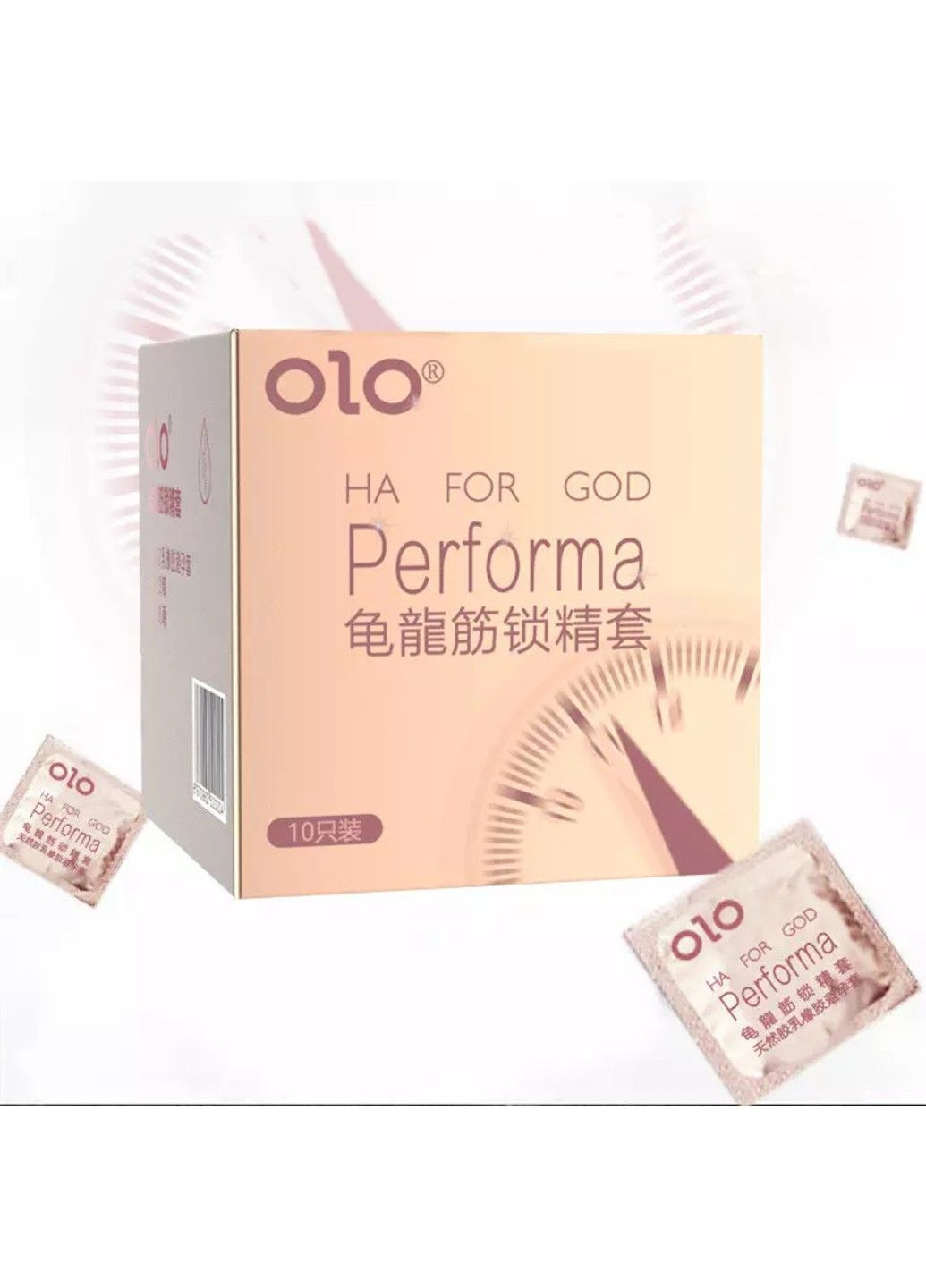 Ультратонкі презервативи PERFORMA з анестетиком та пролонгуючим ефектом OLO (284279073)