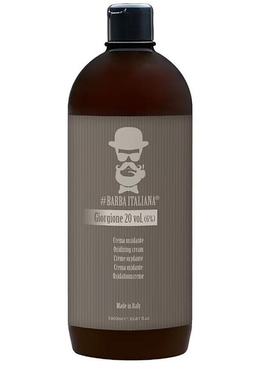 Крем-активатор 6% Giorgione 20 vol 1000ml (1261385-194762) Barba Italiana (368643866)