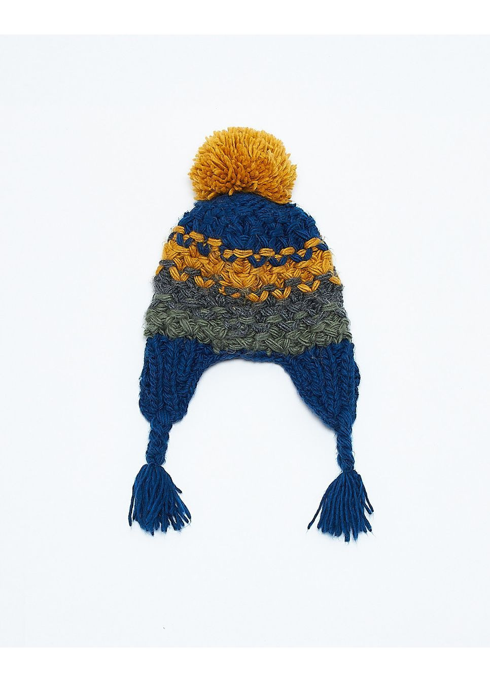 Шапка зима,темно-синий-зеленый,Cool Club Trendyol (272980736)