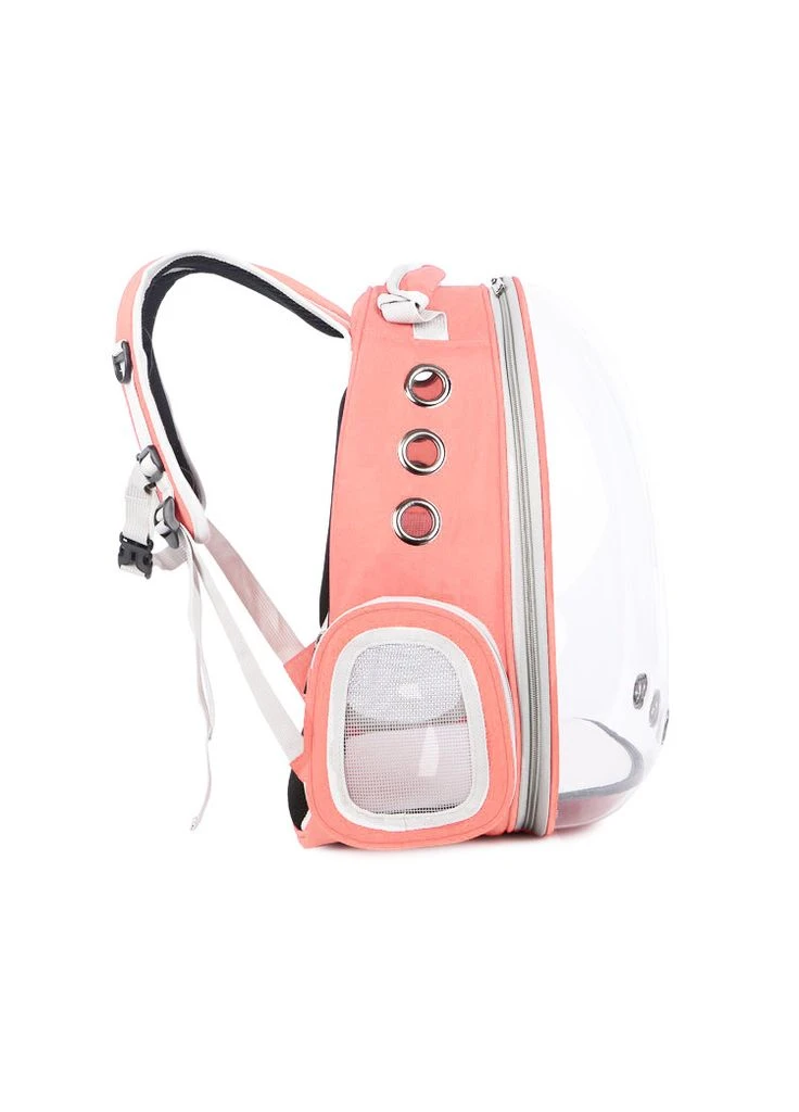 Рюкзак для перенесення домашніх тварин RIAS Pet Cat 42x32x28 см Peach (3_06893) No Brand (395881684)