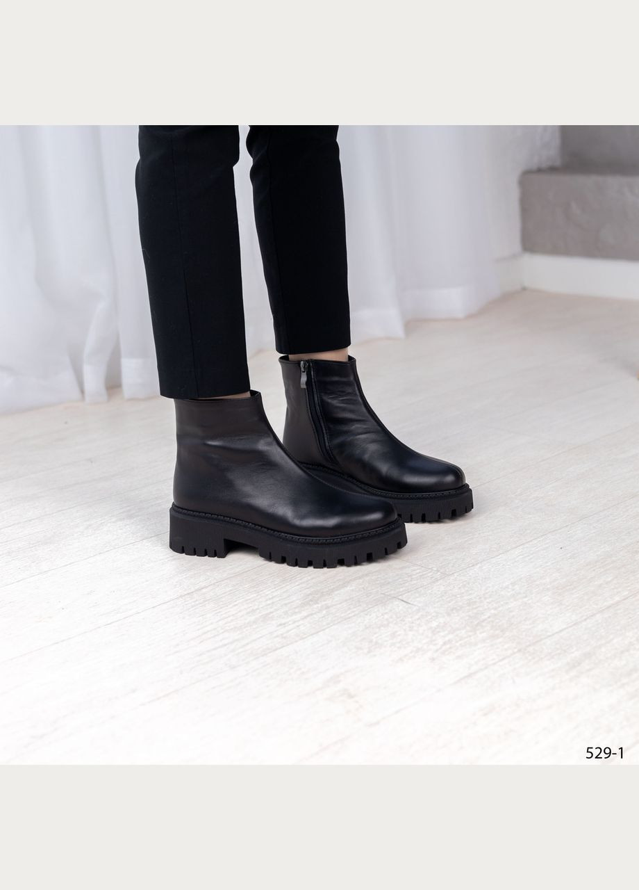 Комбіновані демісезонні шкіряні жіночі черевики жіночі No Brand