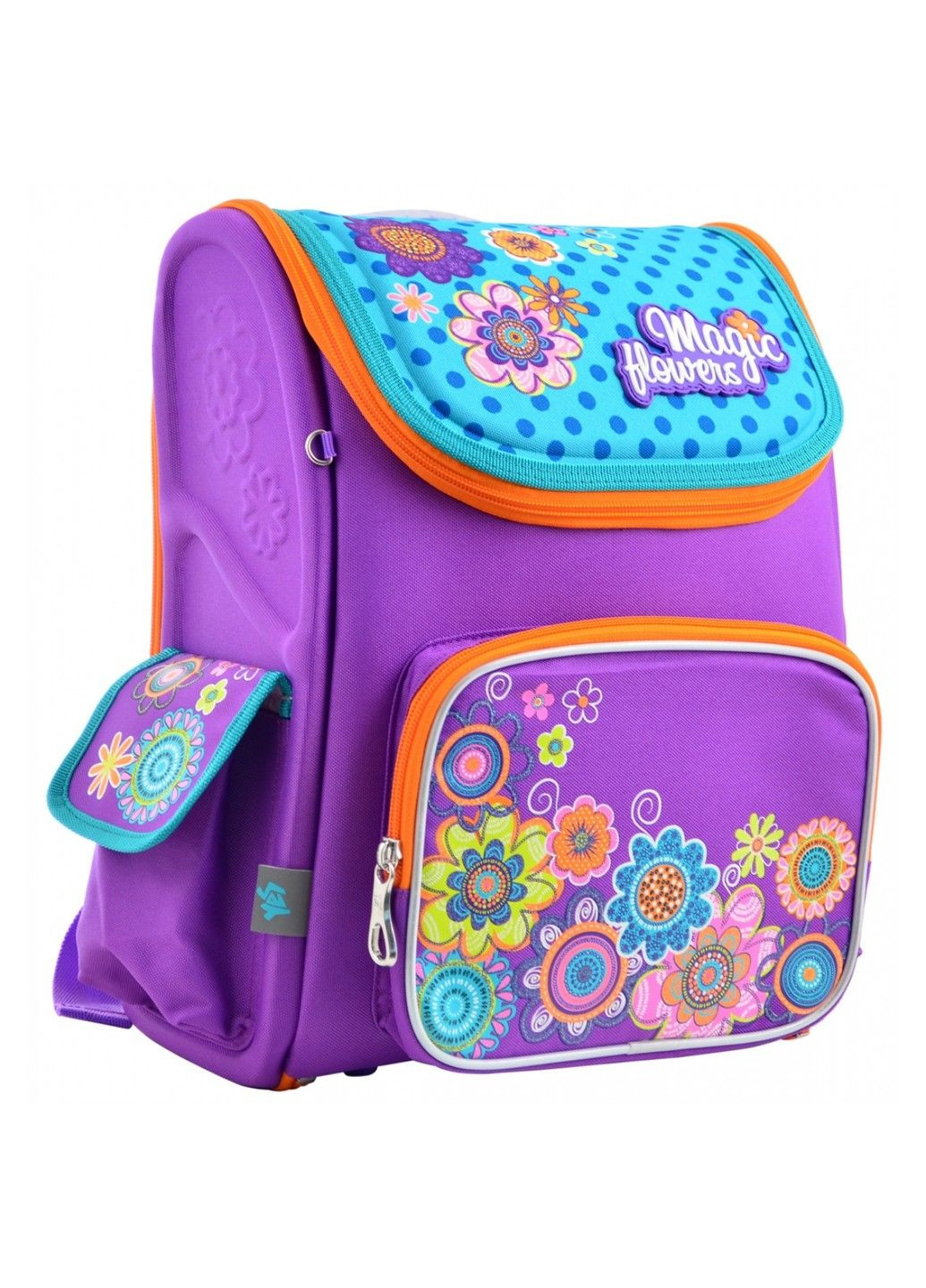 Рюкзак каркасний H-17 Квіти, 34.5*28*13.5 (555102) Yes (335401336)