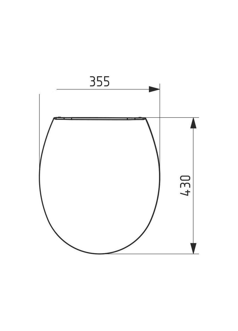Сидіння для унітазу СПМ-8 Полімердеталь (359438447)