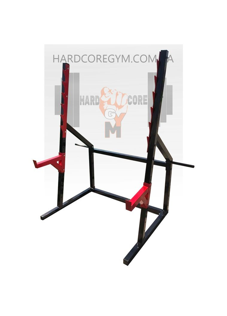 Стійки для присідання, жима лежачи та стоя, під штангу зі страховкою No Brand (326596823)