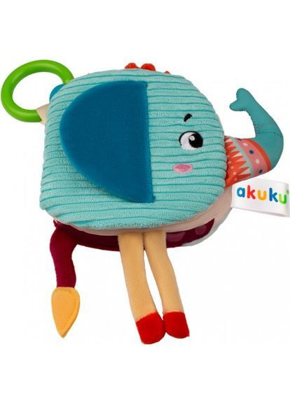 Сенсорная книжка-игрушка Слоник () Akuku A0672 (366471411)
