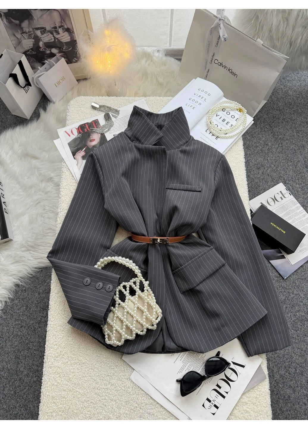 Жіночий піджак oversize KaraMix (381364115)
