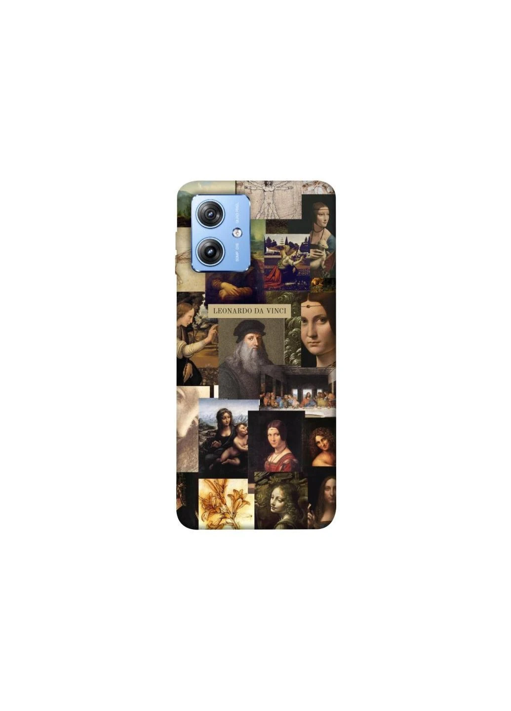 Чехол на Motorola Moto G84 Leonardo da Vinci Frontalka (375680799)