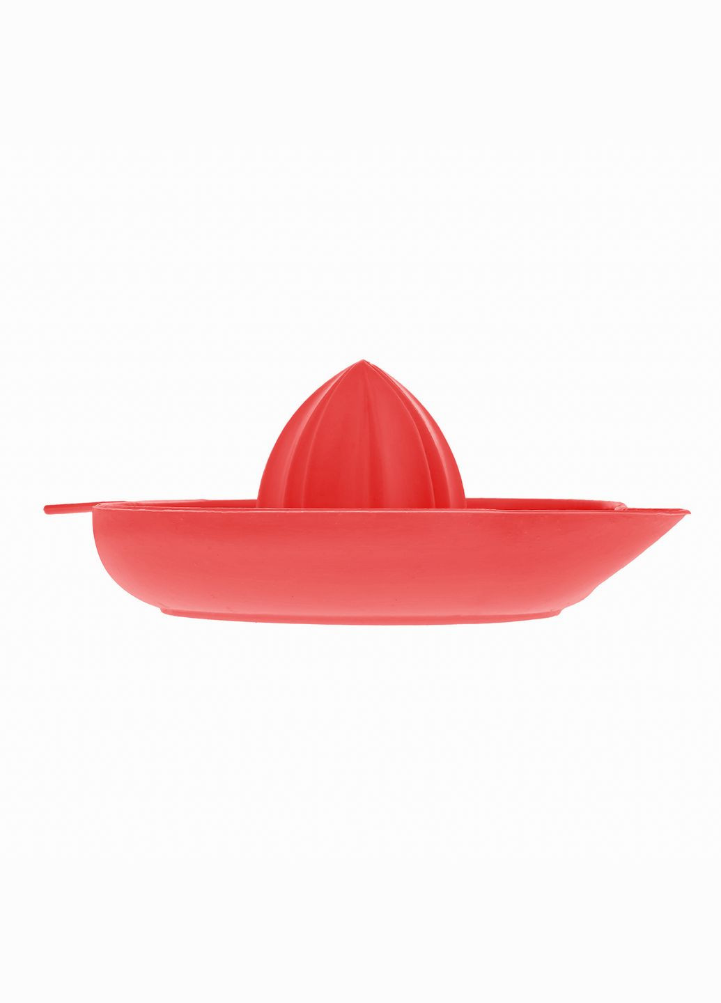 Прес соковитискач ручний для цитрусових 200 мл Червоний Kitchette (301037955)