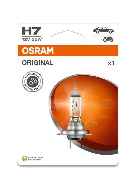 Галогенова лампа 64210-1BL H7 55W 12V PX26D Blister (1 шт) Osram (394207355)